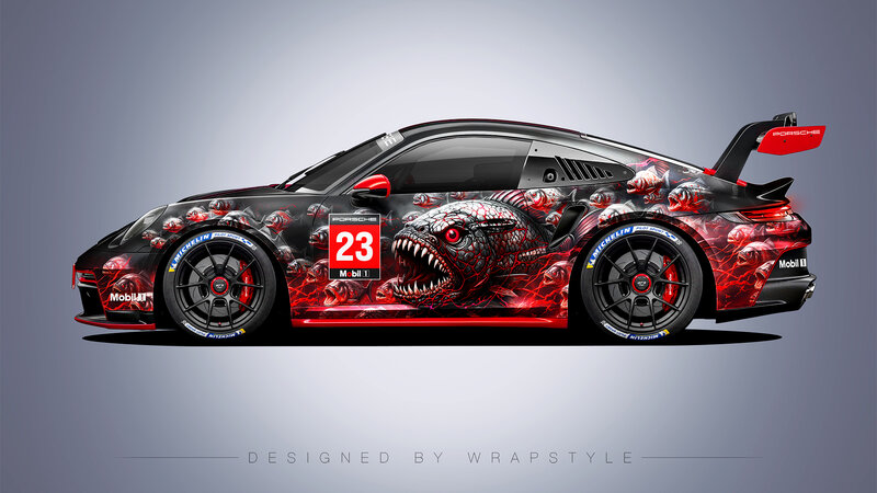Porsche Cup 992 - Piranha Design