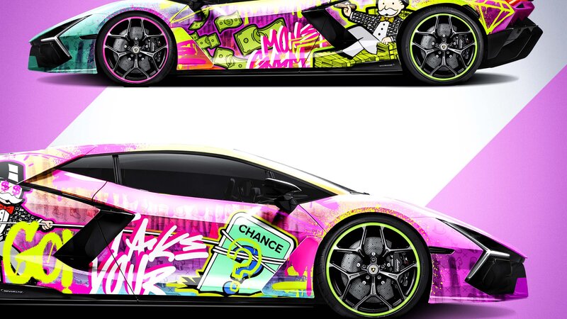 Lamborghini Revuelto - Billionaire Pop Art Design - img 1 small