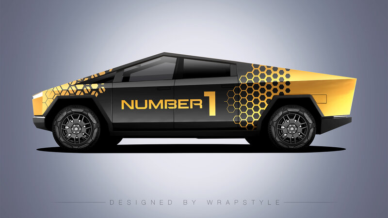 Tesla Cybertruck - Number 1 Design