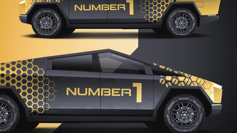 Tesla Cybertruck - Number 1 Design - img 1 small