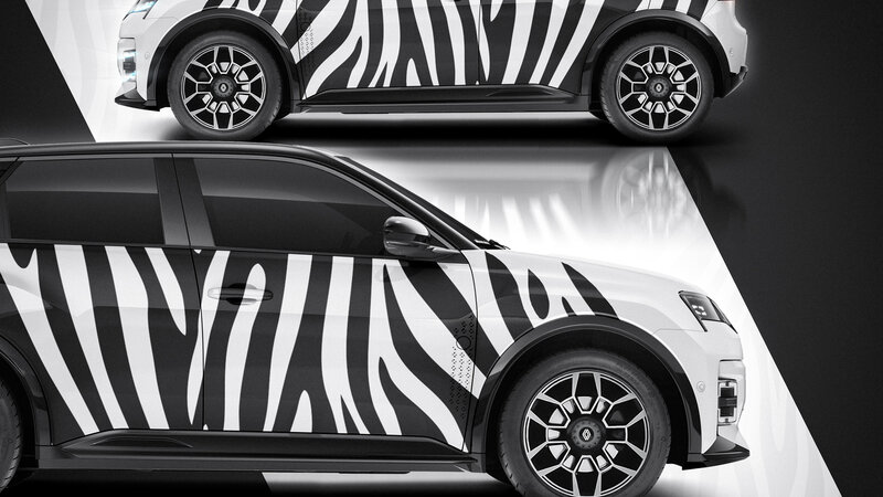 Renault 5 E-Tech - Zebra Design - img 3 small