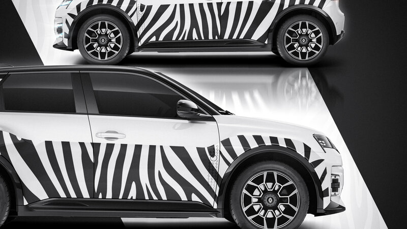 Renault 5 E-Tech - Zebra Design - img 5 small