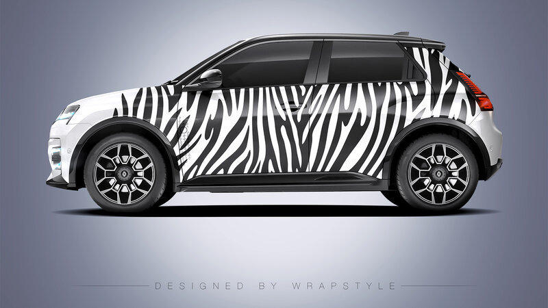 Renault 5 E-Tech - Zebra Design