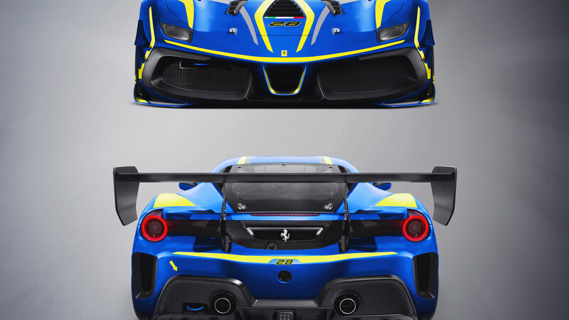 Ferrari 488 Challenger - Stripes Design - img 4 small
