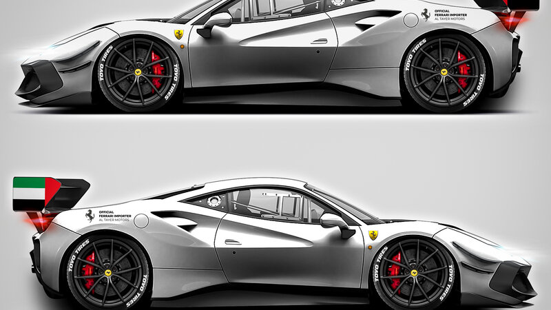 Ferrari 488 Challenge Evo - Emirates Design - img 2 small