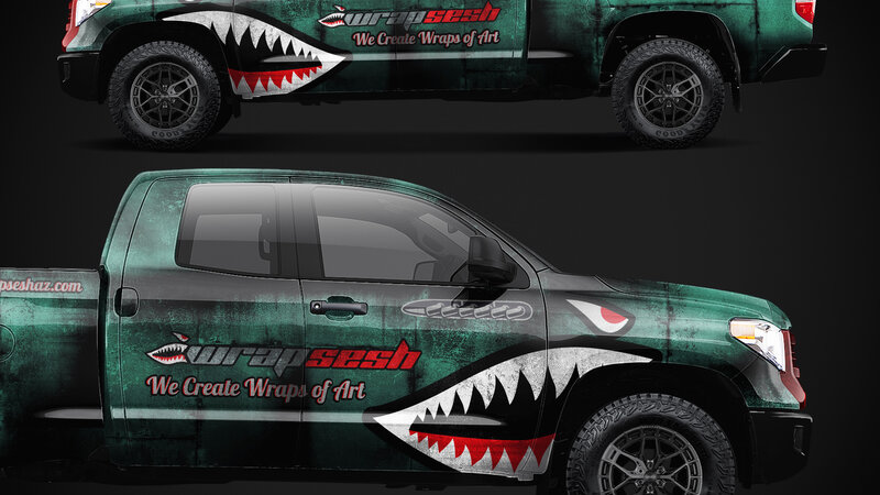 Toyota Tundra SR5 - Grunge Shark Design - img 3 small