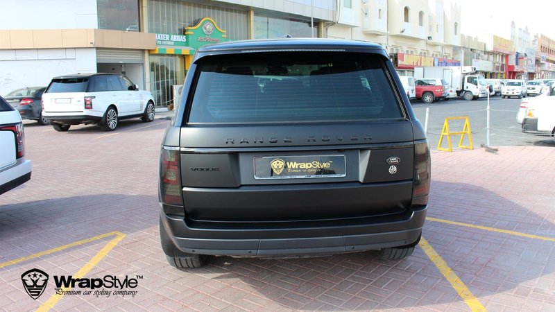 Range Rover Vogue - Black Matt wrap - img 4 small