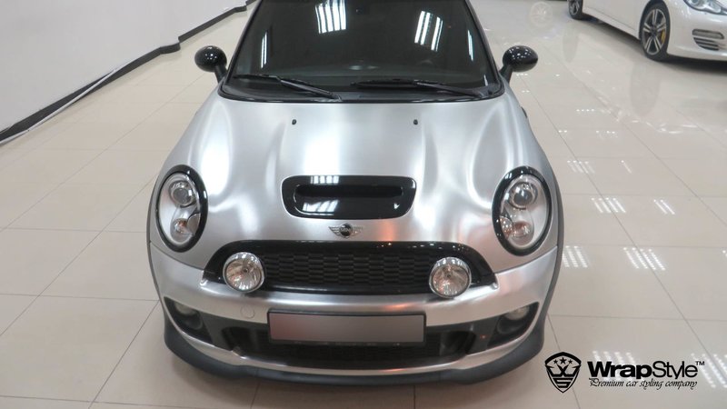 Mini Cooper S - Matte Chrome wrap - img 2 small