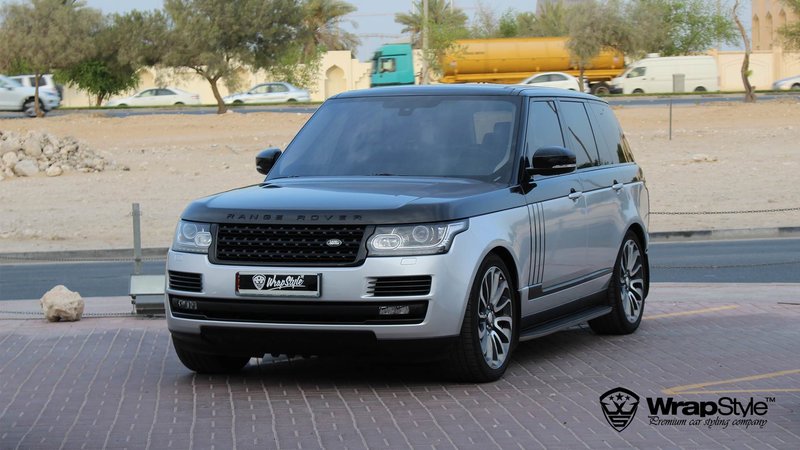 Range Rover Vogue - Black Metallic wrap - img 3 small