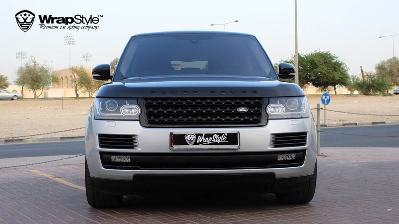 Range Rover Vogue - Black Metallic wrap - img 1 small