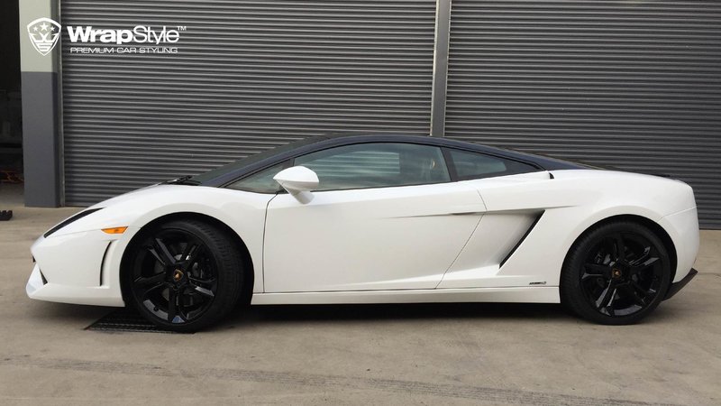 Lamborghini Gallardo - White Gloss wrap - img 4 small