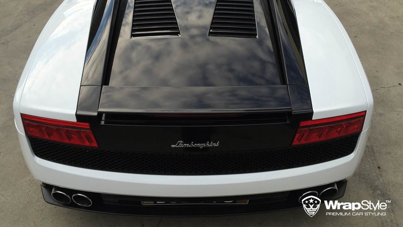 Lamborghini Gallardo - White Gloss wrap - img 3 small