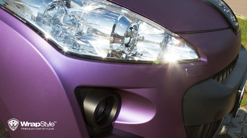 Peugeot 4007 - Purple Metallic Matt wrap - img 2 small