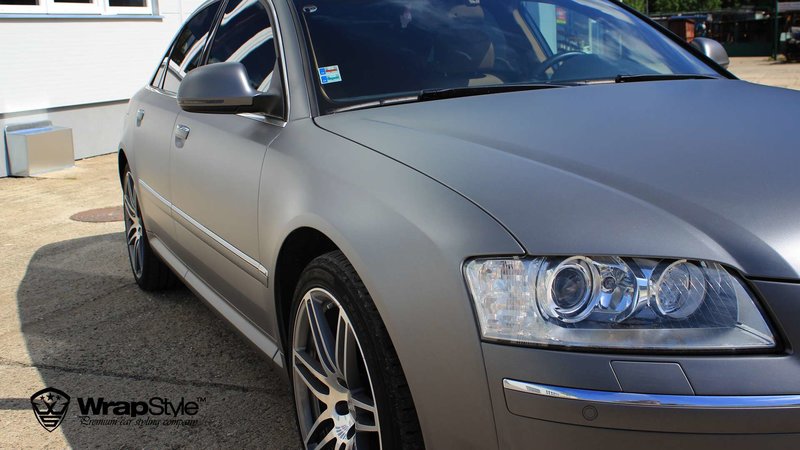 Audi A8 - Grey Matt wrap - img 3 small