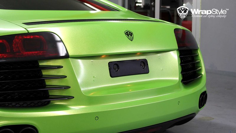 Audi R8 - Toxic Green wrap - img 4 small