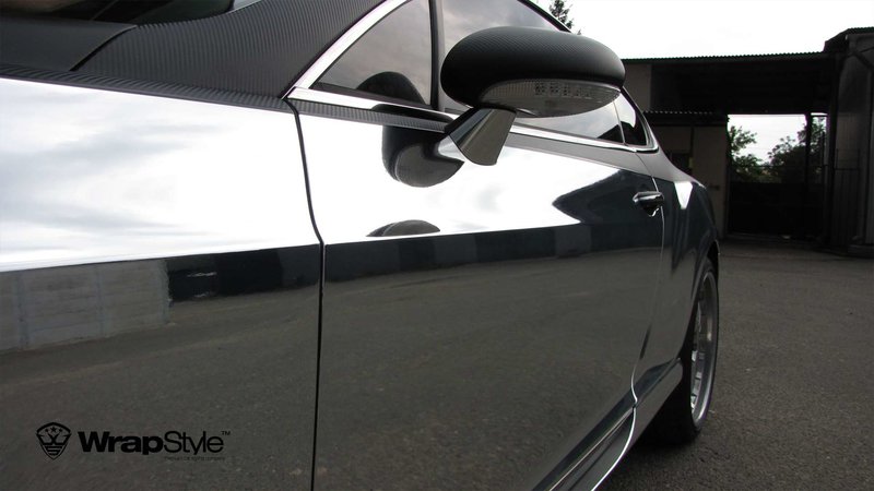 Bentley Continental - Chrome Carbon wrap - img 3 small