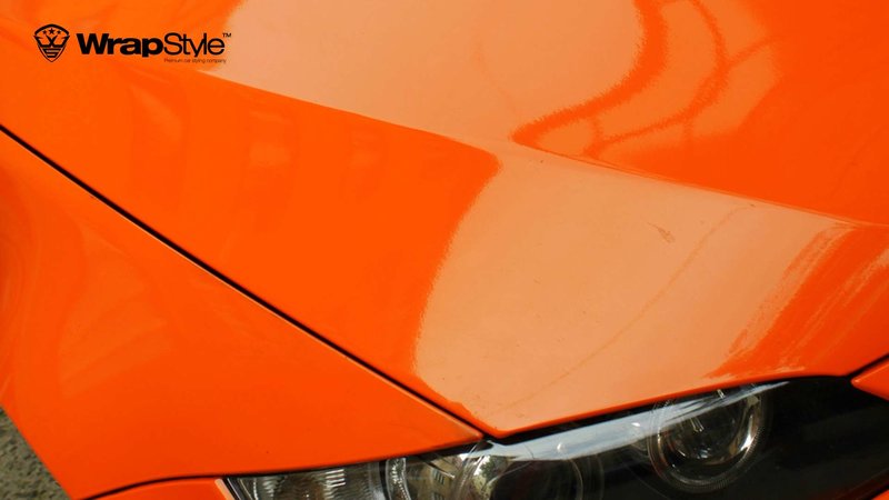 BMW 3 - Orange Gloss wrap - img 2 small