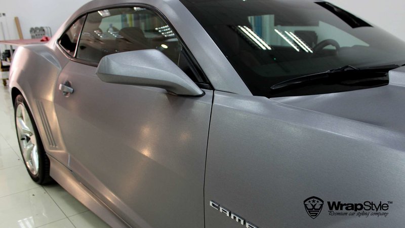 Chevrolet Camaro - Brushed Aluminium wrap - img 3 small