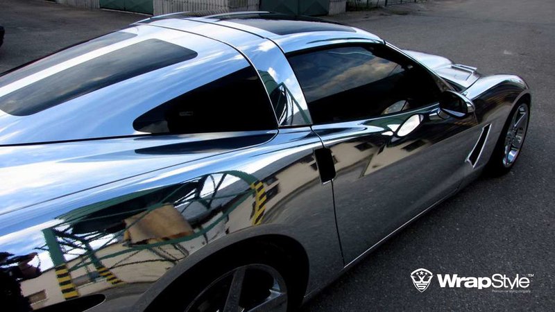 Chevrolet Corvette - Chrome Gloss wrap - img 3 small