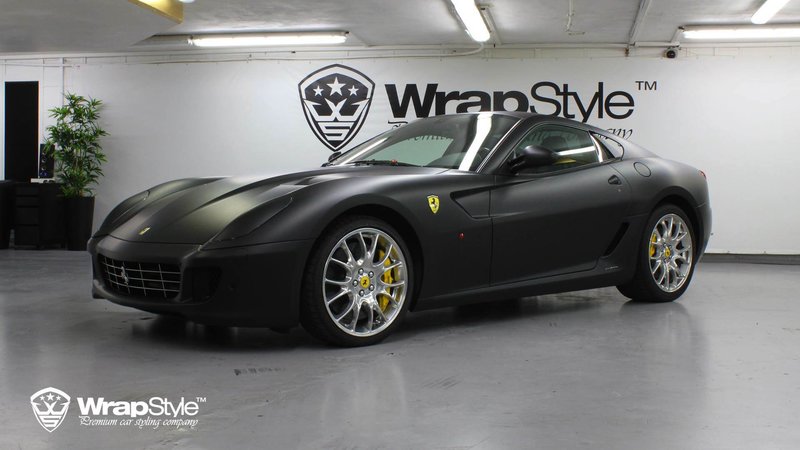 Ferrari 599 - Black Matt  wrap - img 5 small