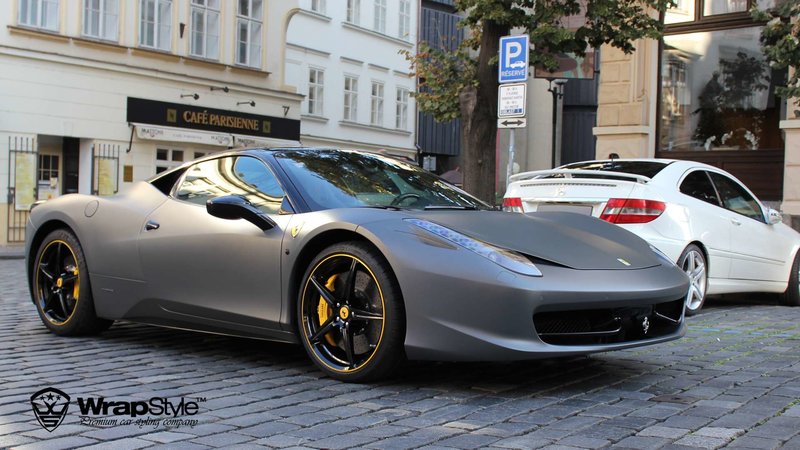 Ferrari Italia - Anthracite Matt wrap - img 3 small