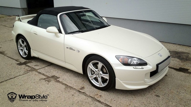 Honda S2000 - White Matt wrap - img 3 small
