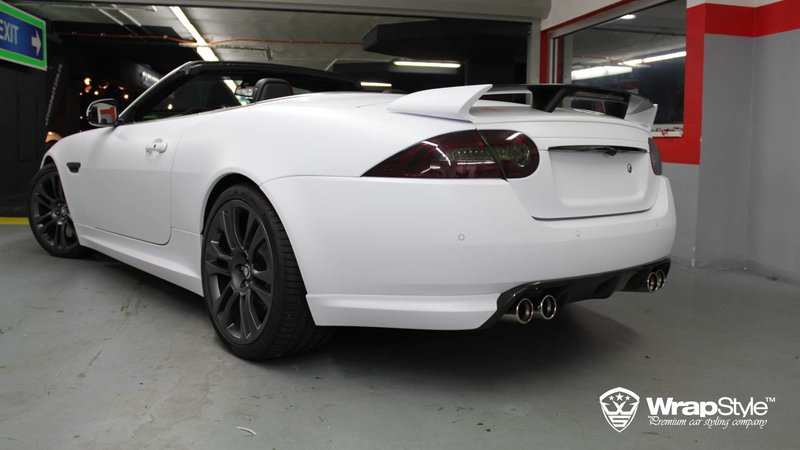 Jaguar - White Matt wrap - img 2 small