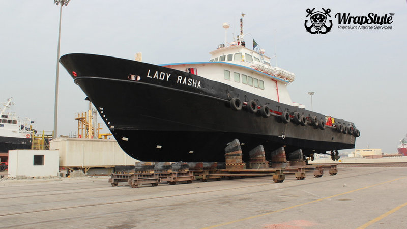 Lady Rasha II - Antifouling wrap - img 3 small