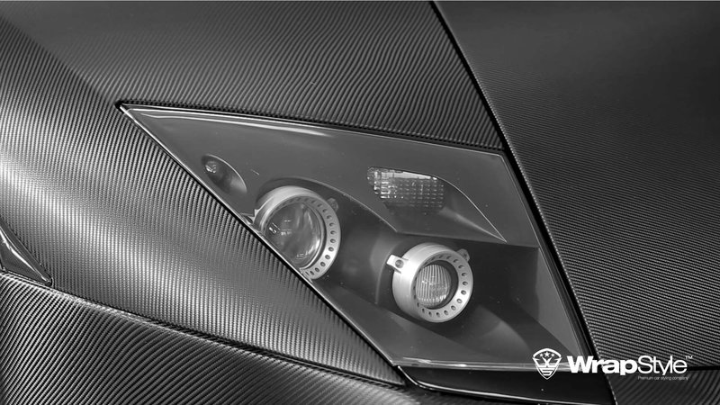 Lambo Murcielago - Black Carbon wrap - img 3 small