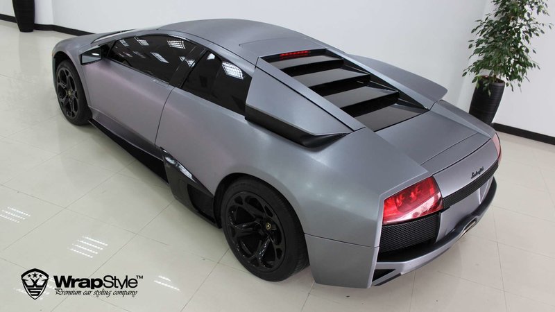 Lambo Murcielago - Brushed Aluminium wrap - img 3 small