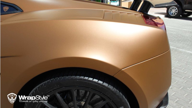 Lamborghini Superleggera - Brown Matt wrap - img 4 small