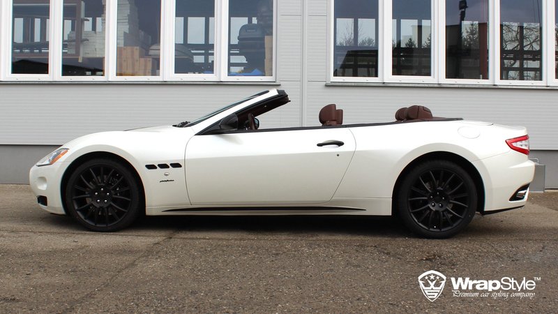 Maserati GranCabrio - White Pearl wrap - img 4 small