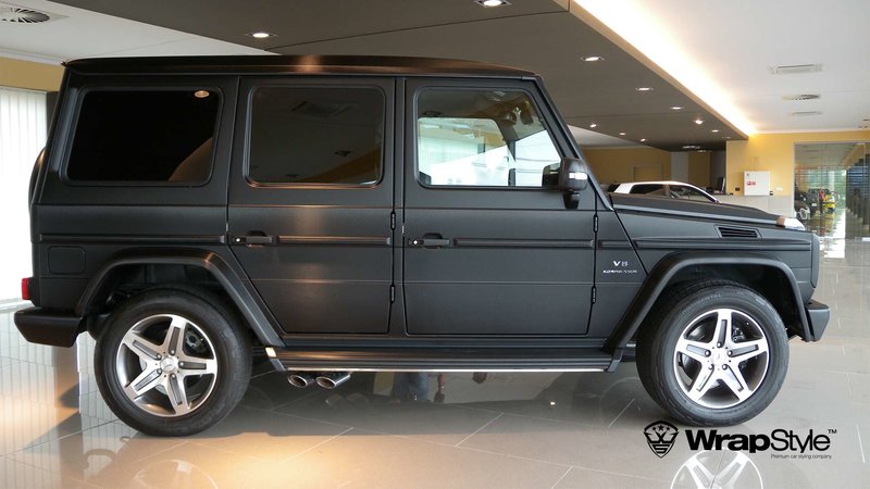 Mercedes G - Black Carbon wrap - img 2 small