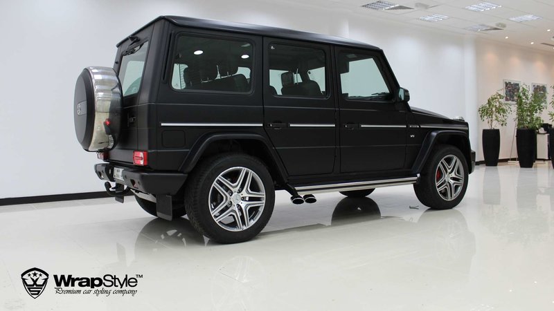 Mercedes G - Red Gloss wrap - img 3 small
