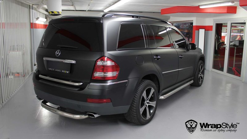 Mercedes GL  - Black Matt wrap - img 3 small