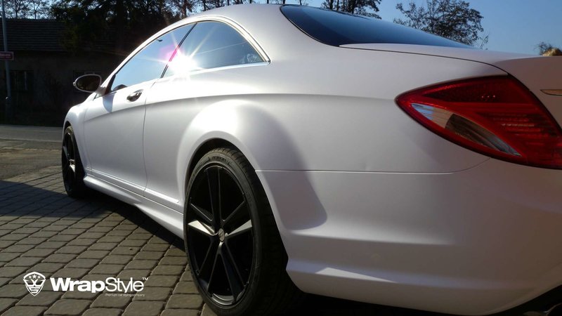 Mercedes-Benz C-Class - White Matt wrap - img 2 small