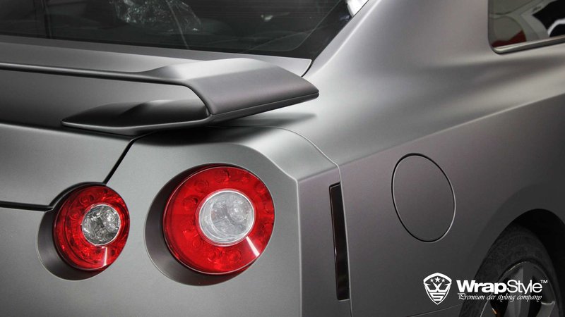 Nissan GTR - Anthracite Matt wrap - img 2 small
