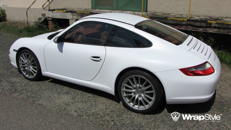 Porsche 911 Carrera - White Matt wrap - img 2 small