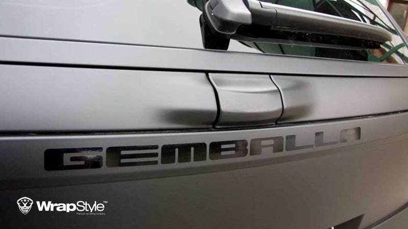 Porsche Gemballa - Black Matt wrap - img 3 small
