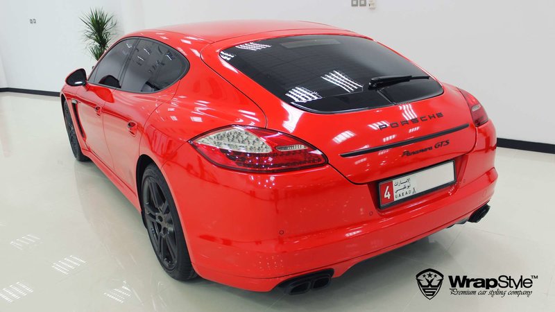 Porsche Panamera - White Matt wrap - img 1 small