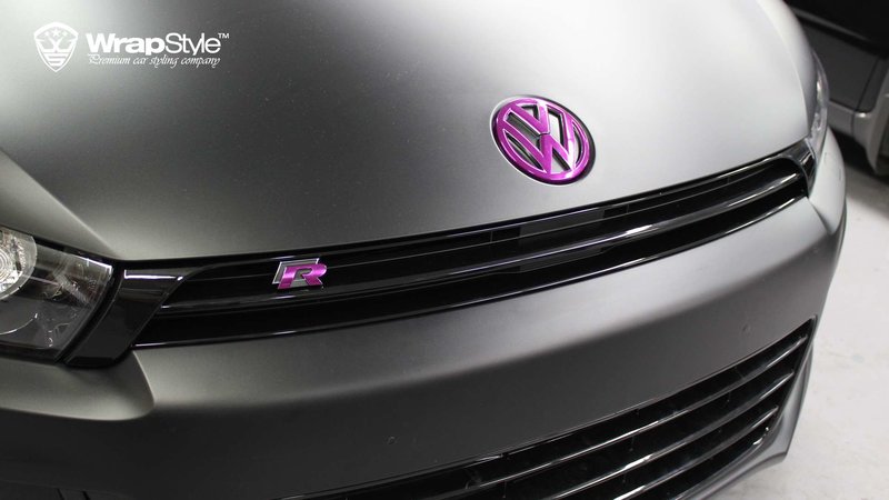 Volkswagen Scirocco - Black Matt wrap - img 2 small