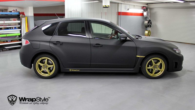 Subaru STI - White Gloss wrap - img 3 small