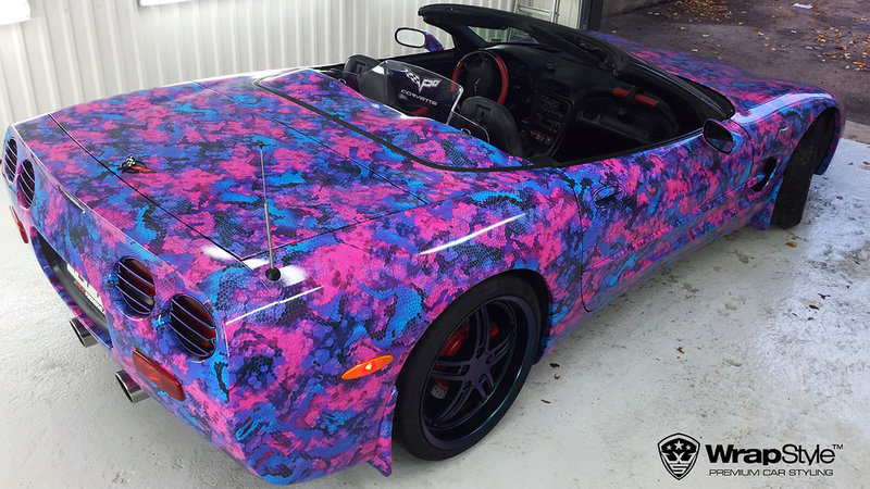 Chevrolet Corvette - Purple Reptile design - img 3 small