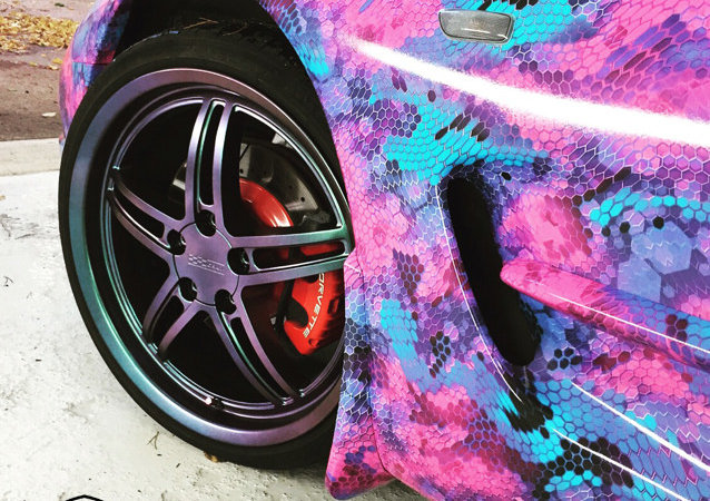 Chevrolet Corvette - Purple Reptile design - img 2 small
