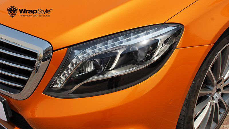 Mercedes-Benz - Orange Gloss wrap - img 2 small