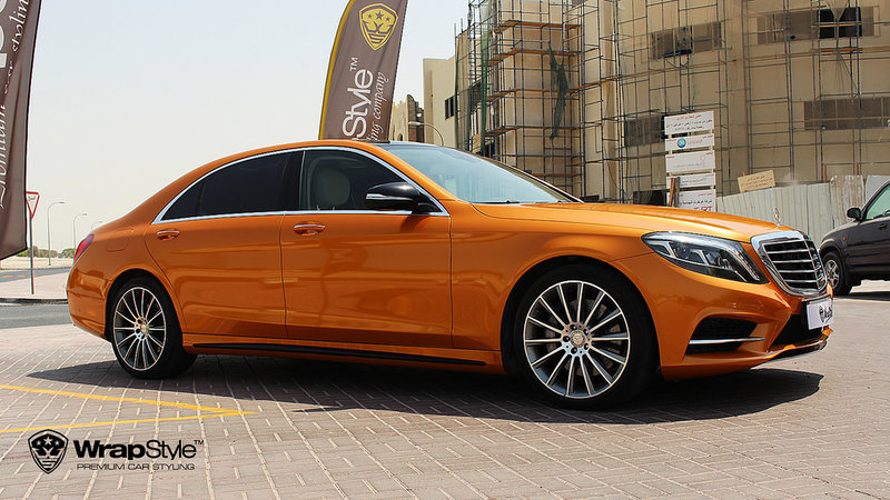 Mercedes-Benz - Orange Gloss wrap - img 1 small