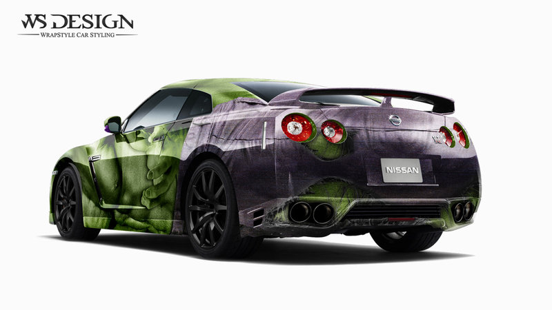 Nissan GTR - Hulk design - img 1 small
