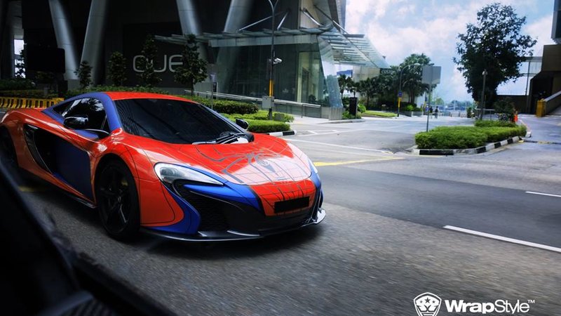 McLaren 650 - Spiderman Wrap - img 1 small