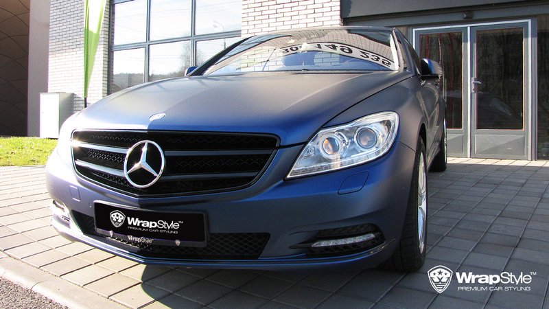 Mercedes Benz - Treton Blue Matt wrap - img 2 small
