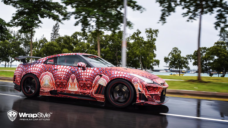 Nissan GTR - Psychedelic design - img 1 small